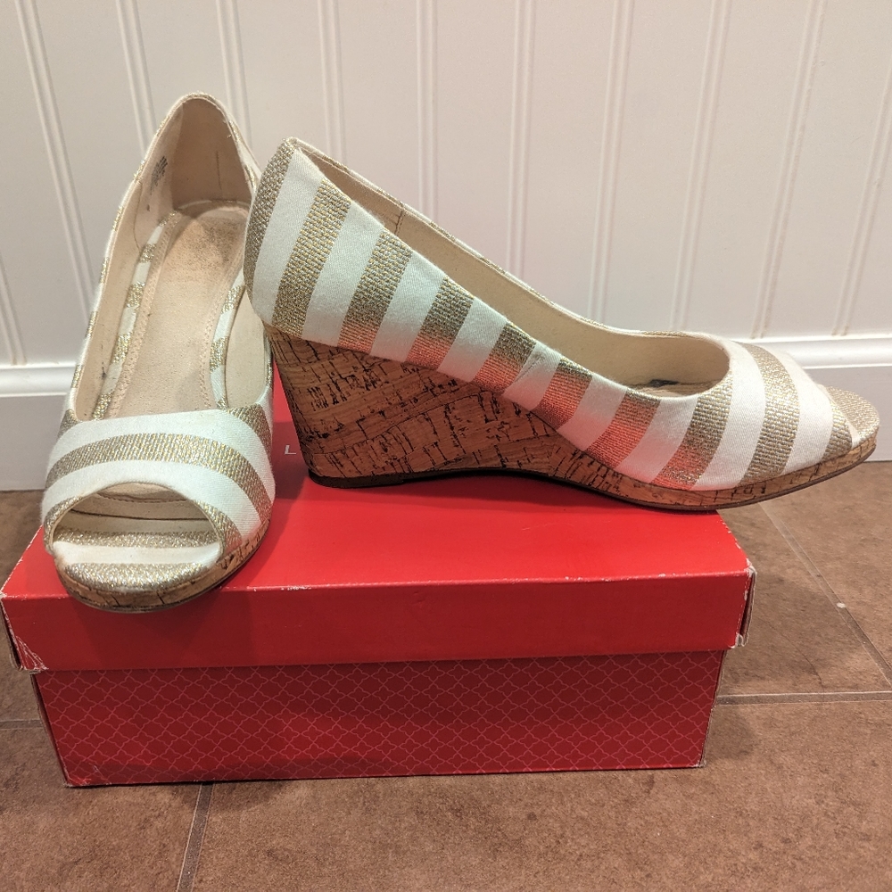 Kelly & Katie Open Toe Heels